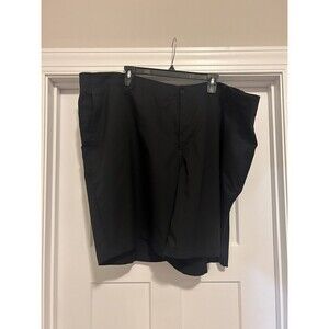 Mens Nike Performance Golf Shorts 52 Big Tall Black Athletic Quick Dry Stretchy
